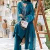 3 Piece - Dyed Printed Loose Fabric - 42604045